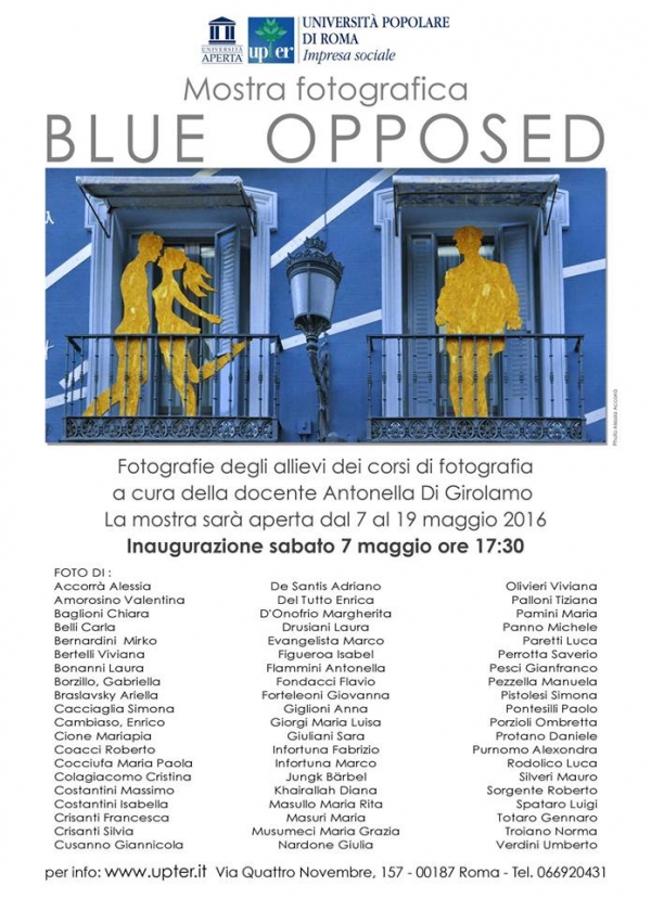 Blue Opposed