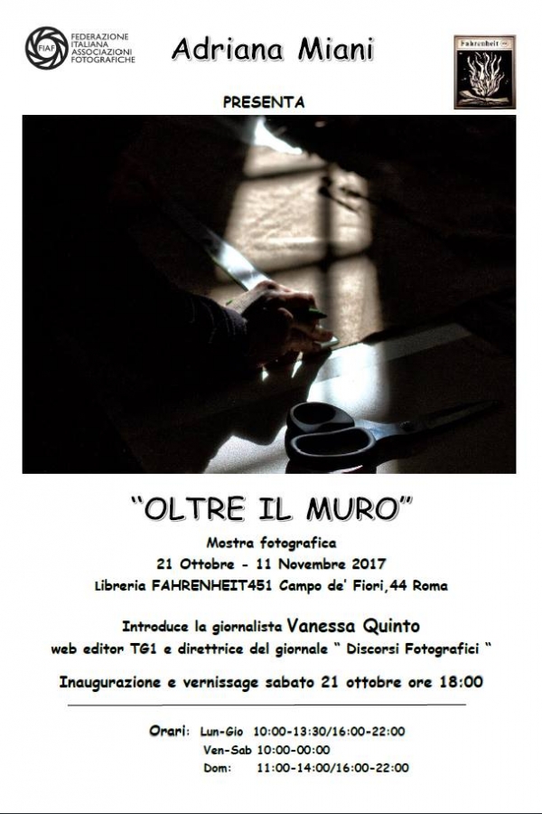 Adriana Miani. Oltre il muro