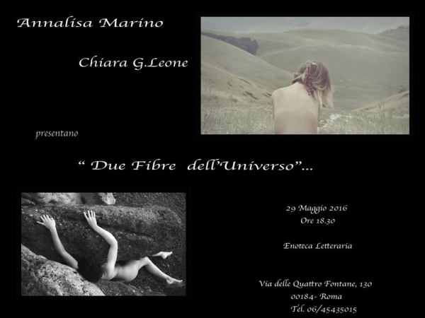 Annalisa Marino e Chiara G. Leone. Due Fibre dell'Universo