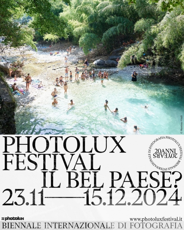 Photolux Festival 2024. Dal 23 novembre al 15 dicembre la XX edizione della Biennale Internazionale di Fotografia di Lucca che avr&agrave; come tema "Il Bel Paese?" con un fitto programma di mostre, talk, presentazioni e workshop