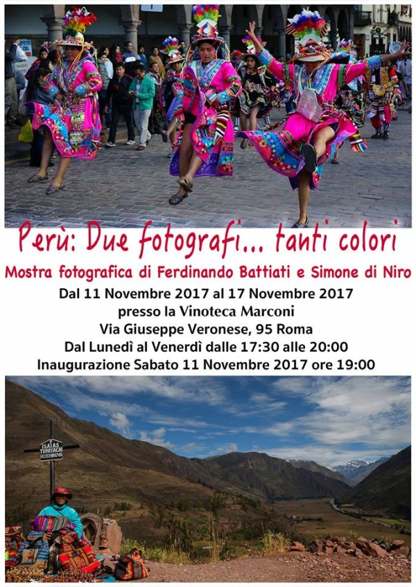 Ferdinando Battiati e Simone di Niro. Per&ugrave;, due fotografi tanti colori