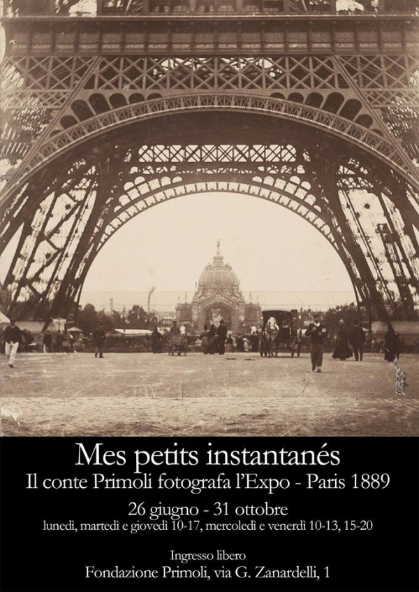 Mes petits instantan&eacute;s. Il conte Primoli fotografa l'Expo - Paris 1889