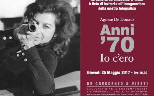 Agnese De Donato. Anni Settanta: io c'ero