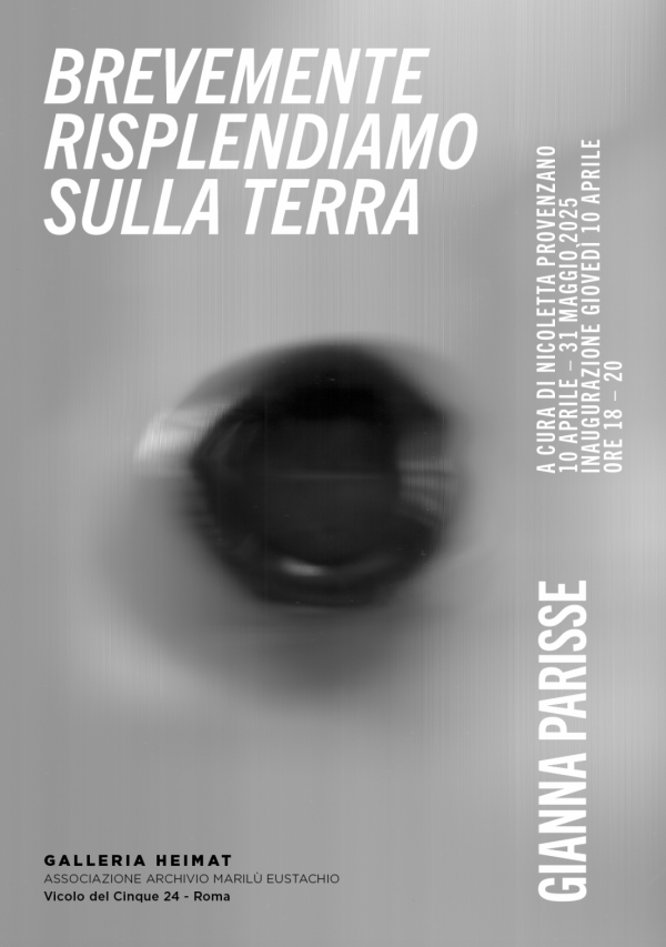 Gianna Parisse. Brevemente risplendiamo sulla terra