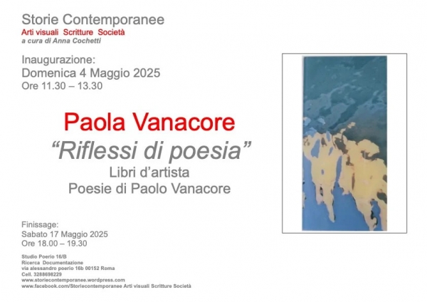 Paola Vanacore. Riflessi di poesia
