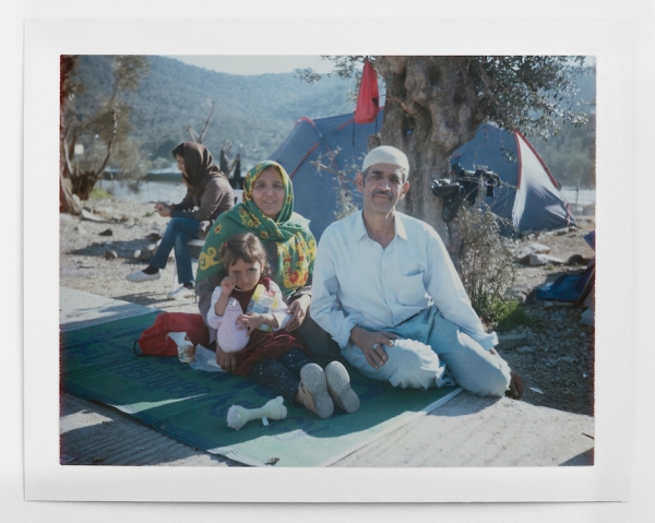 Giovanna Del Sarto. A polaroid for a refugee