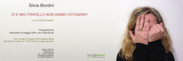 Silvia Bordini. Io e mio fratello non siamo fotografi