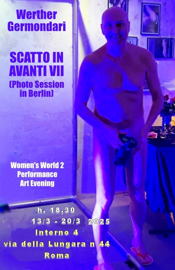 Werther Germondari. I am not a sex robot / Scatto in Avanti VII - Photo Session in Berlin